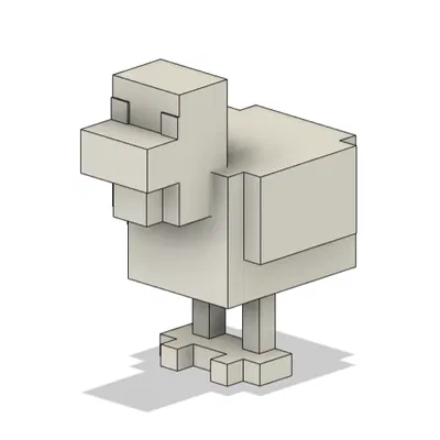 Gà Minecraft