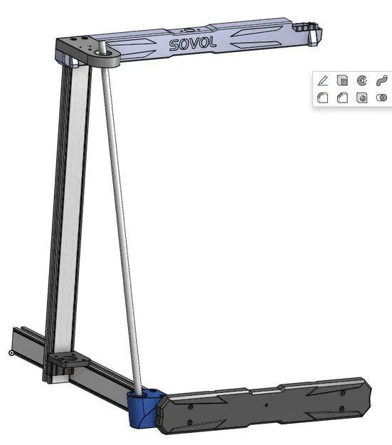 Khung Gia Cố Cho Sovol SV06 Plus - Image 2