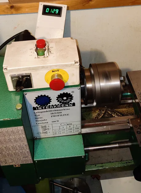 Bảng Hiển Thị RPM Cho Máy Tiện Kim Loại - Image 4