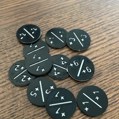 Counter MTG hai mặt (+1/+1, +2/+2, v.v.)