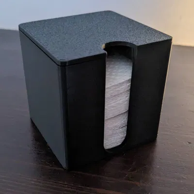 Hộp Đựng Khăn Lau Vuông, Dùng Cho Khăn Lau Không Bụi 50mm