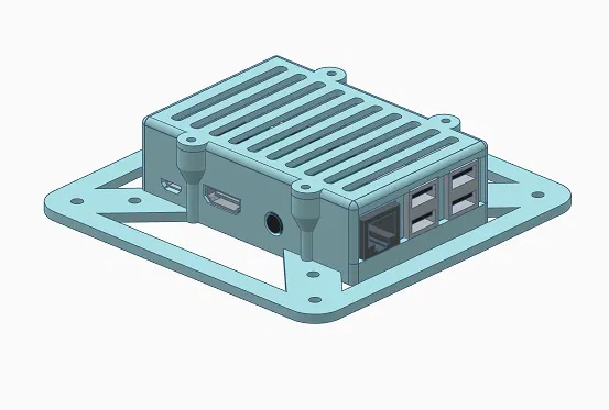 Giá đỡ Raspberry Pi VESA 75 / 100 - Image 1