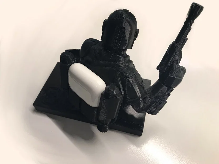 Bộ sạc Airpods chuyên nghiệp của Mandalorian - Image 2