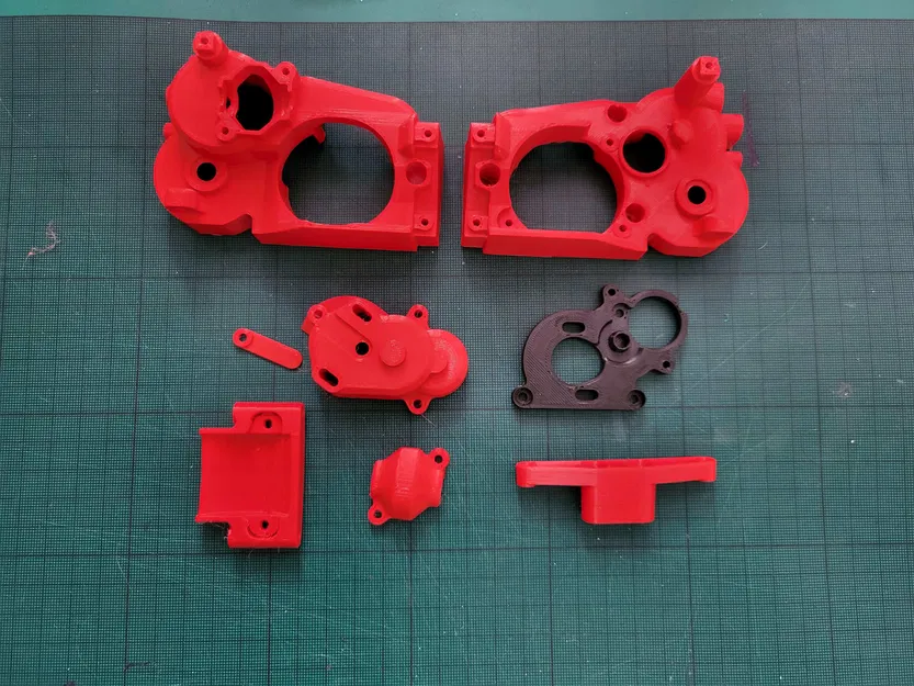 V2 Chuyển đổi động cơ giữa cho Tamiya MF-01X - Image 5