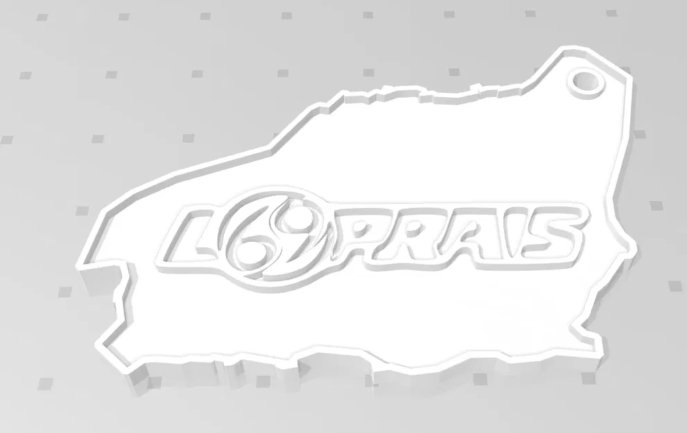 Keychain Dakar Team Loprais. - Image 1
