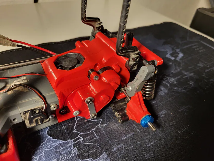 V2 Chuyển đổi động cơ giữa cho Tamiya MF-01X - Image 14