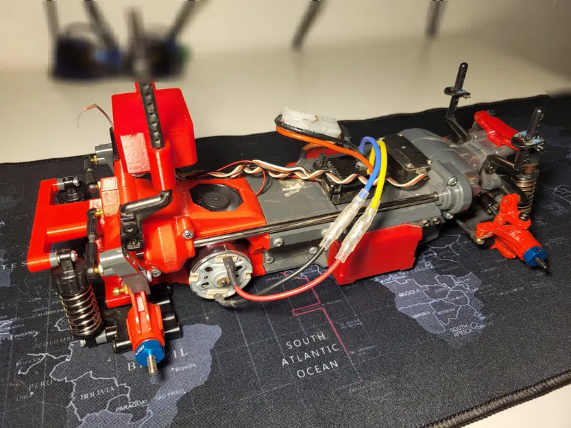 V2 Chuyển đổi động cơ giữa cho Tamiya MF-01X - Image 15