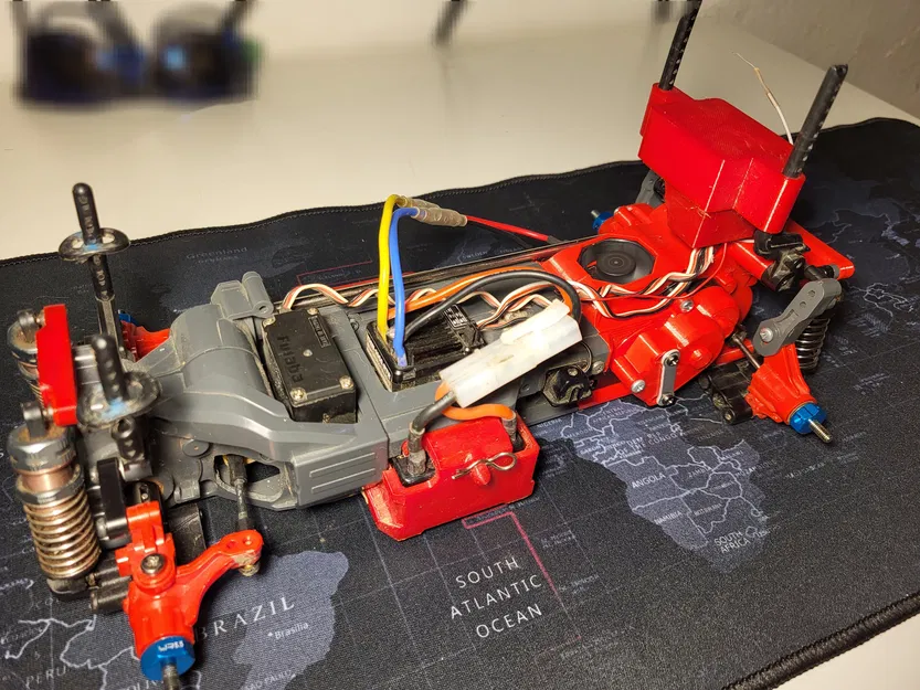 V2 Chuyển đổi động cơ giữa cho Tamiya MF-01X - Image 16