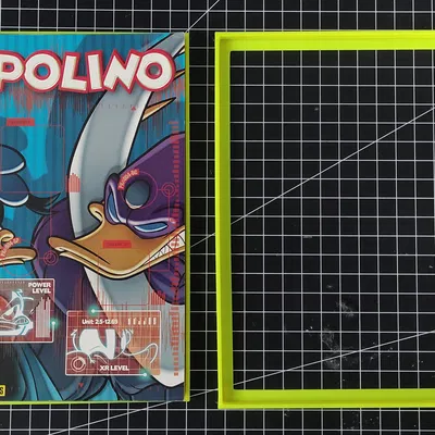 Vỏ bảo vệ truyện tranh để trưng bày dọc