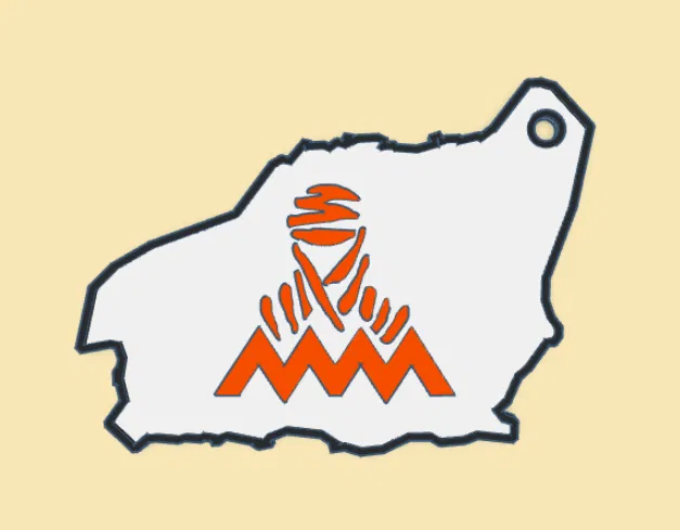 Móc khóa đội Dakar Team Macik - Image 1