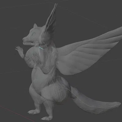 Gấu Mèo Chim Ruồi (biến hình một phần)