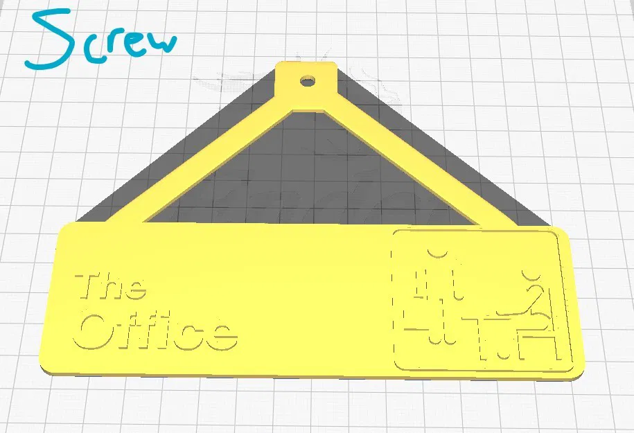 Biển "The Office" (Trang Trí) - Image 3