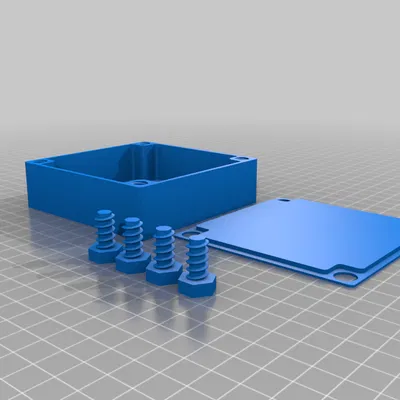 Hộp, In được toàn bộ, Không cần ốc vít