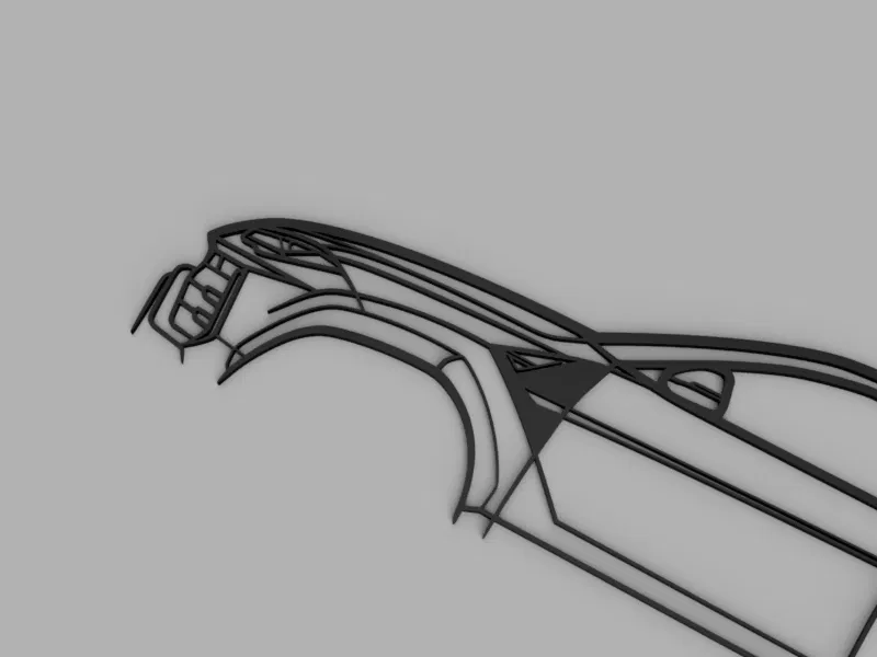 Trang trí tường hình bóng Lamborghini Urus - Image 3