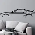 Tranh Treo Tường Hình Silhouette Toyota Supra Mk4 - Thumbnail 1