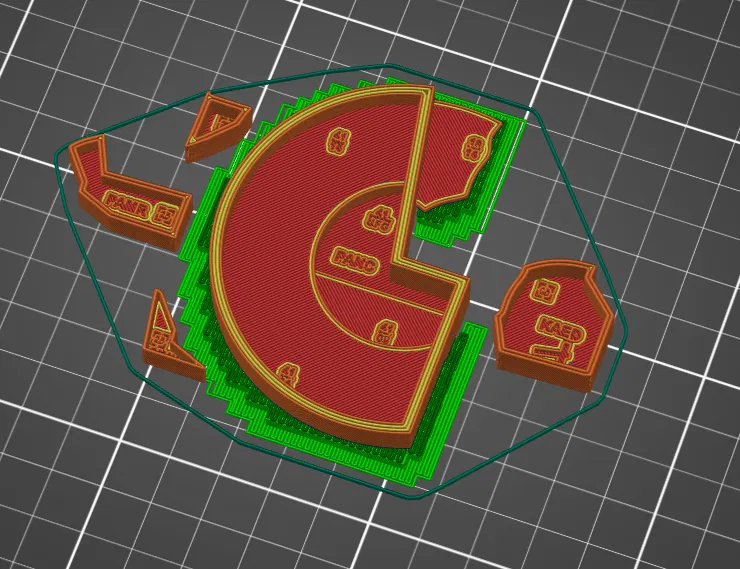 Bản Đồ Khu Vực Sân Bay PANC 3D (Tỷ Lệ Chia Đoạn) - Image 3