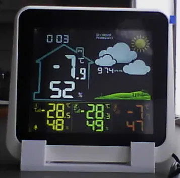 Giá Đỡ Màn Hình & Cảm Biến Trạm Thời Tiết Clas Ohlson - Image 1