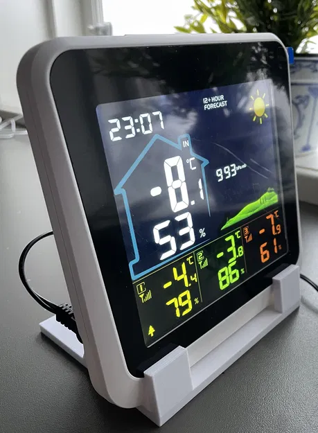 Giá Đỡ Màn Hình & Cảm Biến Trạm Thời Tiết Clas Ohlson - Image 2