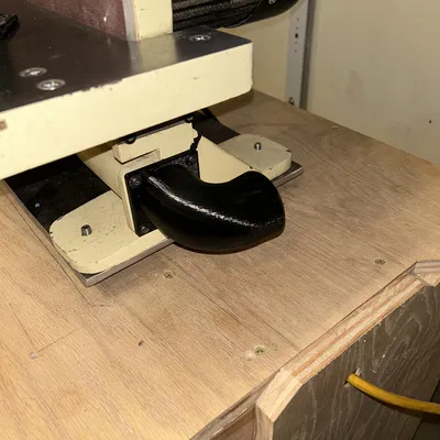 Cổng hút bụi cho máy chà nhám đĩa Shop Fox 12 inch