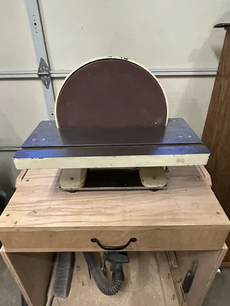 Cổng hút bụi cho máy chà nhám đĩa Shop Fox 12 inch - Image 2