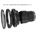 Adapter Kính Lọc Cho Panasonic LUMIX G VARIO 7-14mm/F4.0 ASPH - Thumbnail 1
