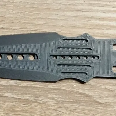 Dao Ném JKR523 Phiên Bản In 3D