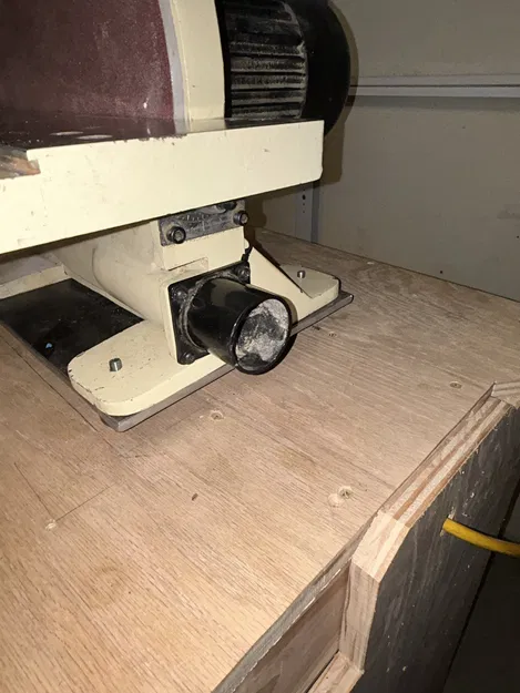 Cổng hút bụi cho máy chà nhám đĩa Shop Fox 12 inch - Image 3