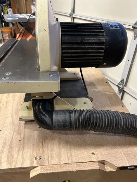 Cổng hút bụi cho máy chà nhám đĩa Shop Fox 12 inch - Image 5