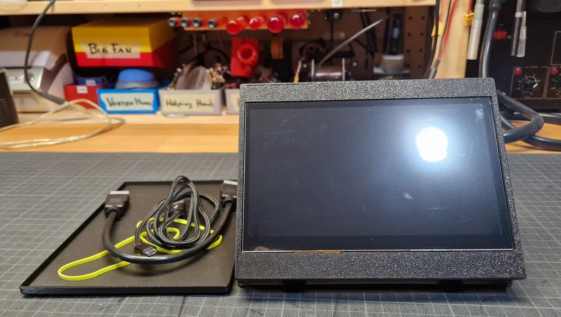 Hộp đựng kiêm đế cho màn hình HDMI 7inch - Image 4