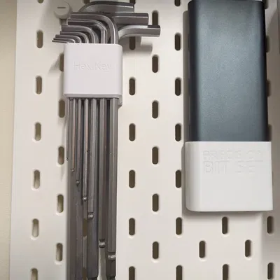 Skadis Hex Key tổ chức với Dovetail Gắn kết