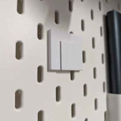 Skadis Hex Key tổ chức với Dovetail Gắn kết