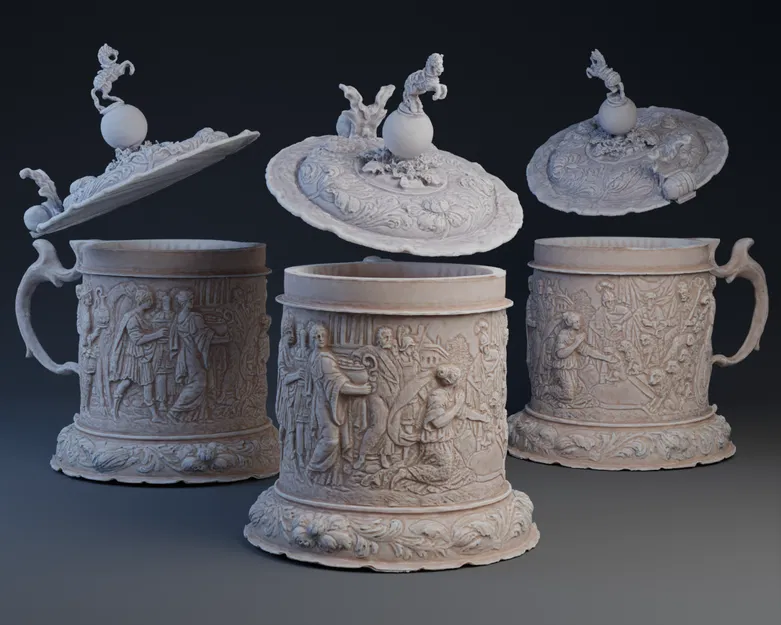 Ly "Biblical Motif Stien" - Hình ảnh Kinh Thánh - Image 1