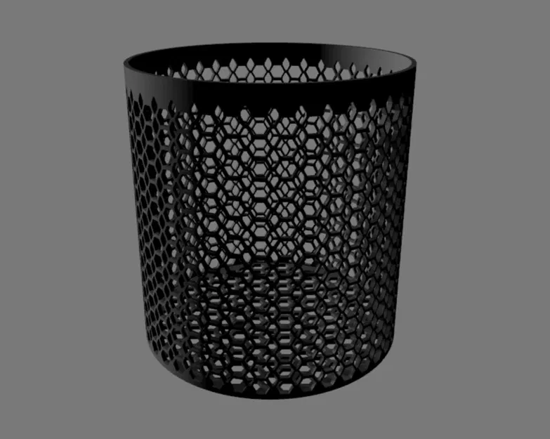 Thùng Rác Hình Lục Giác (Hexagon Bin) - Image 1