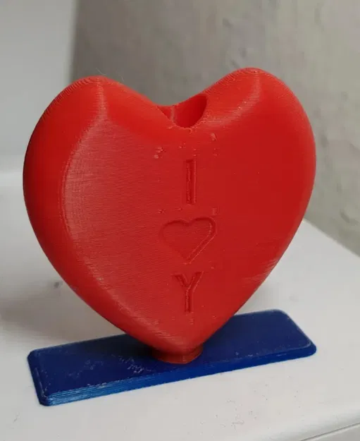 Chậu Hoa Hồng Hình Trái Tim - Image 1