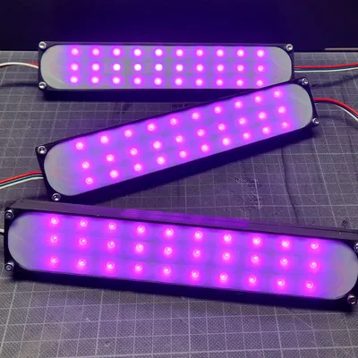 Các Đoạn LED WS2812B Modul 45x 17 mm với Bước 45°