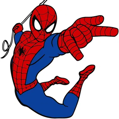 Spider Man In Màu - Tranh Dán Tường