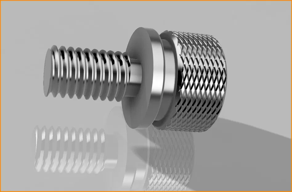 ốc vặn tay M5x8 bước ren 1.25 - Image 1