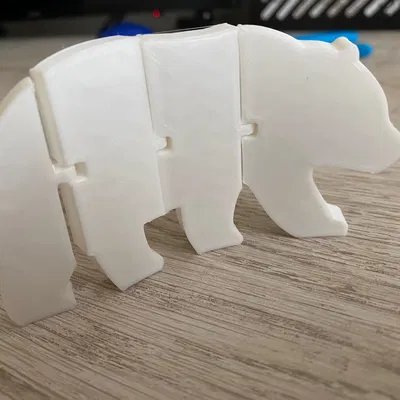 Gấu Oso Xếp Khớp (Khớp Nối) Linh Hoạt