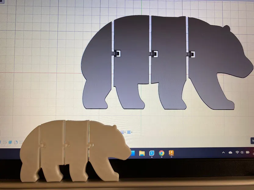 Gấu Oso Xếp Khớp (Khớp Nối) Linh Hoạt - Image 3