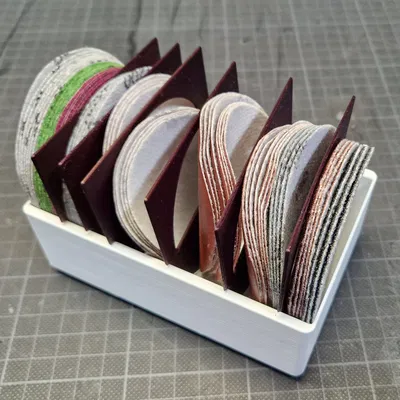 Hộp đựng Gridfinity cho miếng dán nhám 3 inch (không xếp chồng)