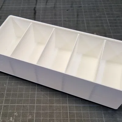 Hộp Đựng Giấy Nhám Gridfinity 5x2