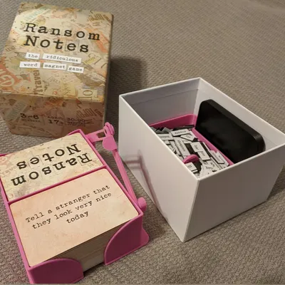 Hộp đựng đồ chơi game Ransom Notes