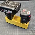 Lưu trữ Gridfinity cho hai pin Bosch 12V - Thumbnail 1