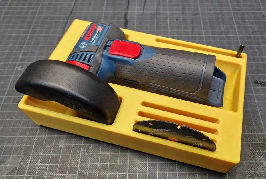 Hộp Đựng Gridfinity Cho Bosch GWS 12V - Image 1