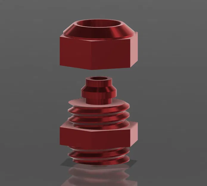 Khớp Nối Khí Nén Ống Silicon 6/10mm Ren M14 - Image 1