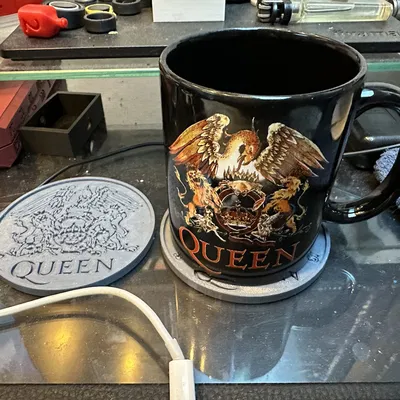Đế Lót Ly Hình Nữ Hoàng (Queen Coaster)