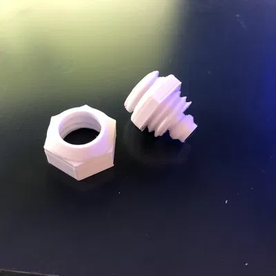 Khớp Nối Khí Nén Ống Silicon 6/10mm Ren M14