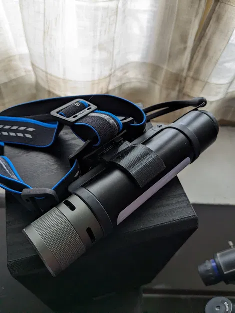 Giá đỡ Đèn pin NexTool 6 trong 1 cho headband Skilhunt HB3 - Image 3