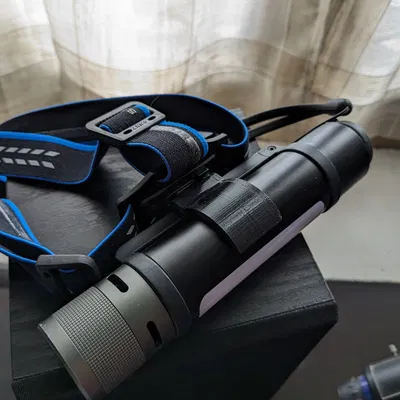 Giá đỡ Đèn pin NexTool 6 trong 1 cho headband Skilhunt HB3