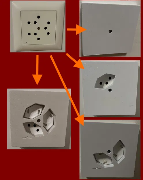 Ổ cắm điện kiểu Thụy Sĩ an toàn cho trẻ nhỏ - Image 1